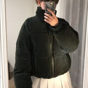 Native Youth The Coretta Emerald Puffer Jacket